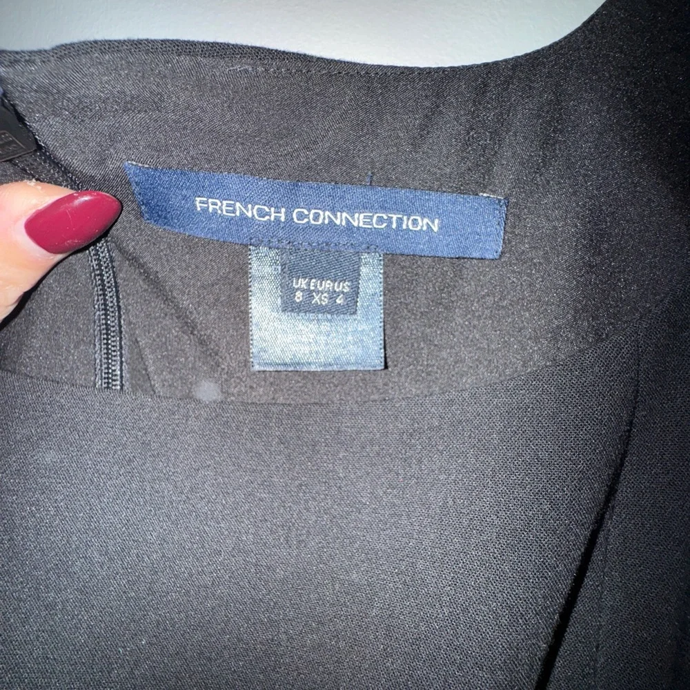 French Connection Dorothea Flounced Mini Dress - Picture 5 of 5